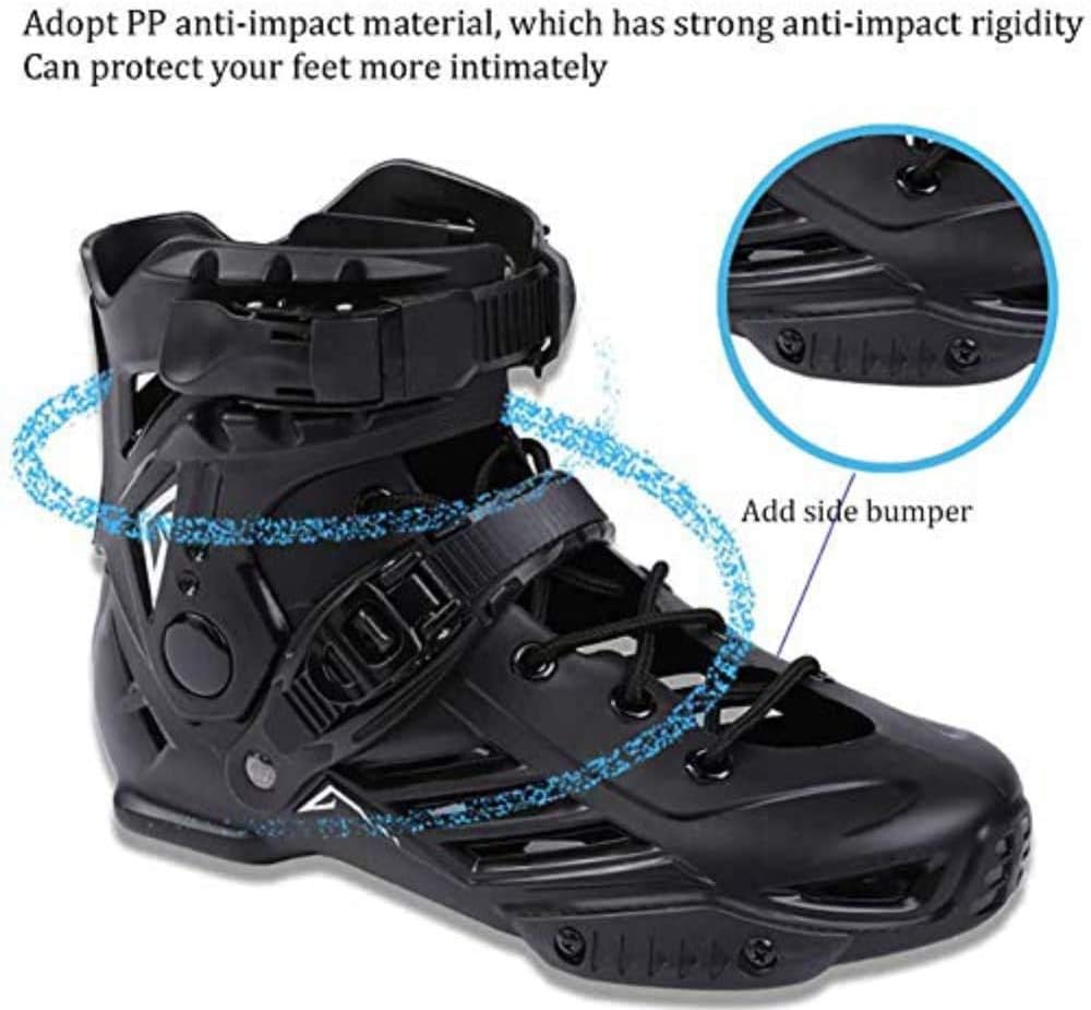 Inline Skates for Adult Single Row Roller Blades, Professional Inline Speed Skating Shoes, for Men and Women Roller Skates,36-Normal