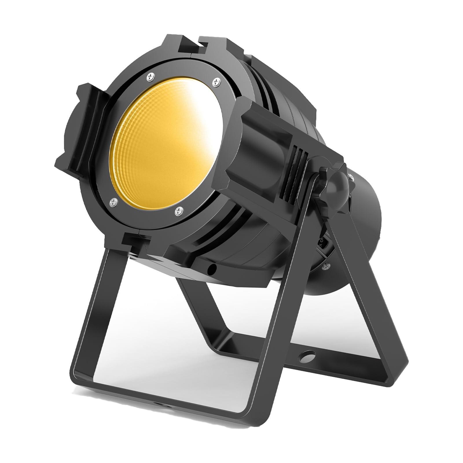 Faretto LED COB da 80 W, con 3 luminosità, professionale, luce stroboscopica, DMX, per DJ, studio, concerti, matrimonio, teatro, studio fotografico, Natale