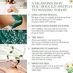 GiGi Hard Wax Beads for Sensitive Skin – Nourishing Aloe, Wax Beads for Hair Removal, Perfect for Face, Body, Bikini, Brazilian Waxing, 14 oz - Image 5