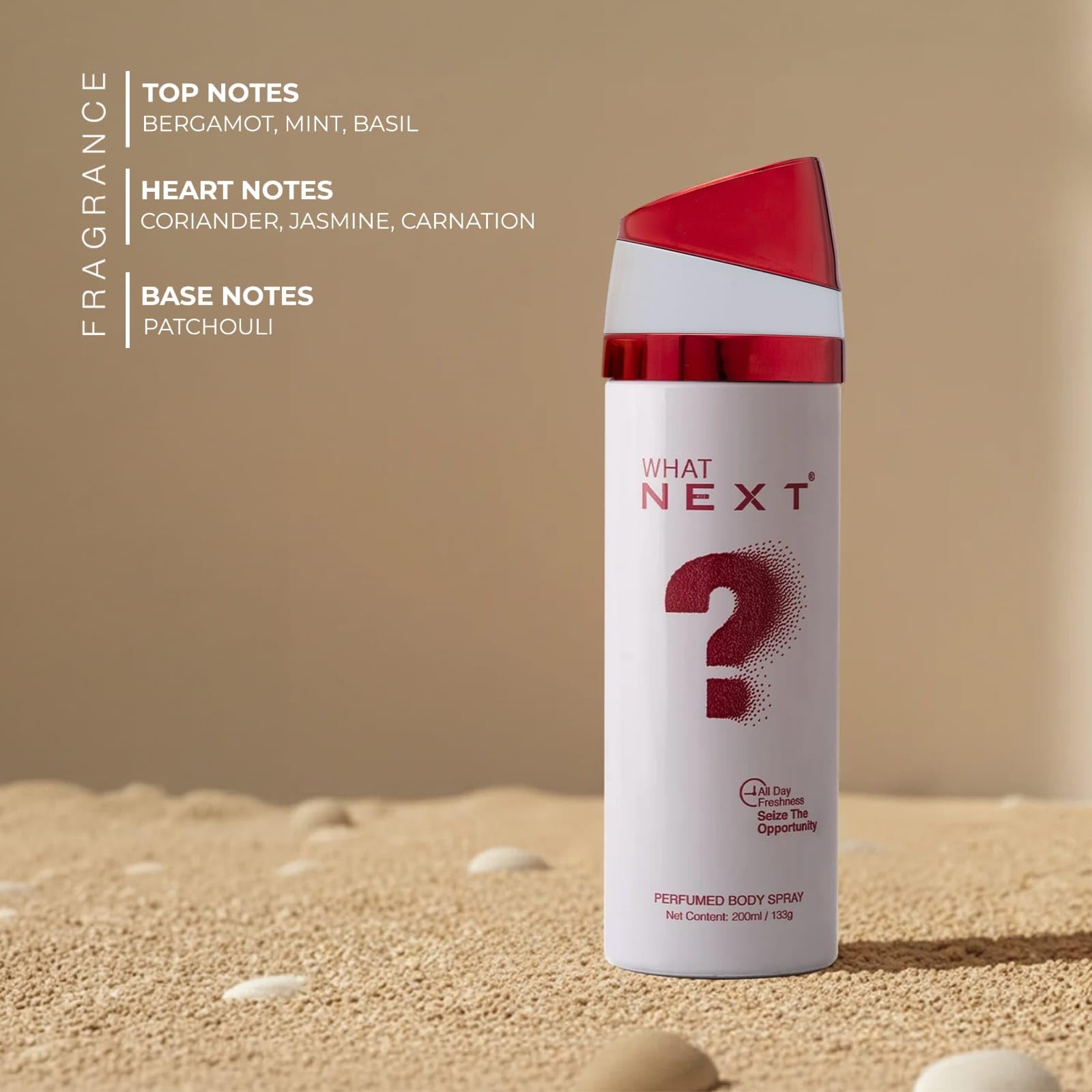 Next Care What Body Spray for Men & Women | Long Lasting Deodorant Spray | Unisex Fragrance Body Spray | 200ml Each (Pack of 2) 2