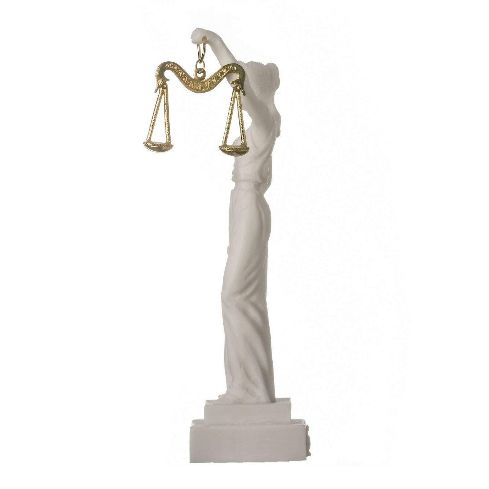 Dea Greca Themis Statua Cieca Signora Giustizia Avvocato Regalo 19 cm