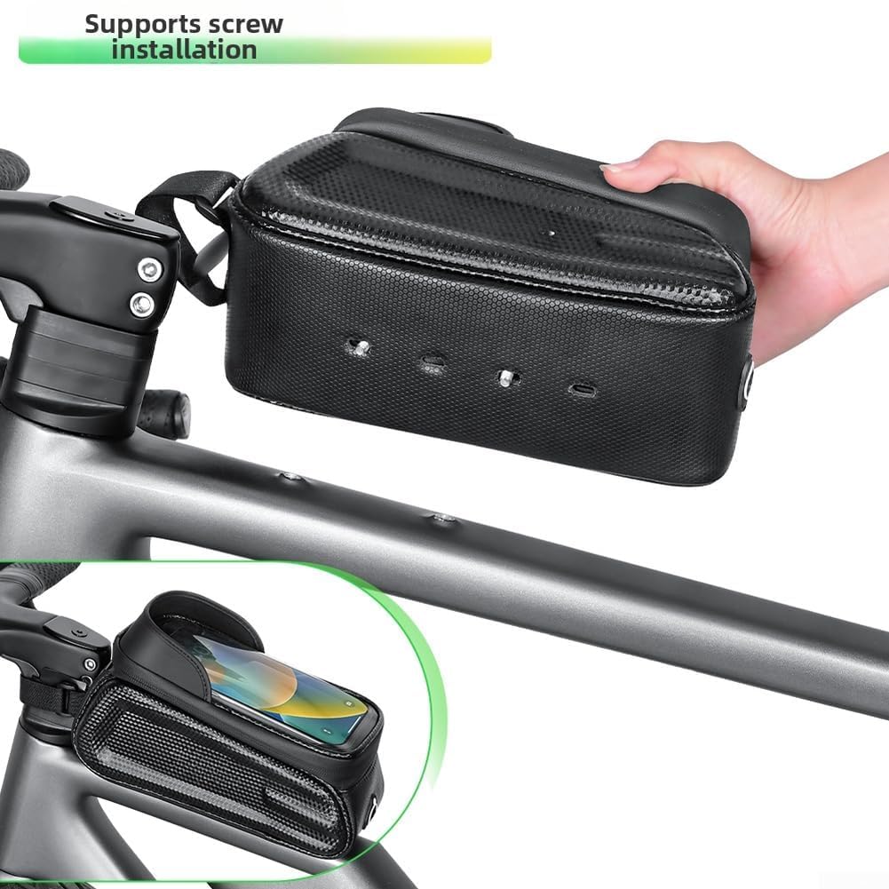 Booda Brand Borsa Smartphone Bici per Pivot RSL 2015-2018 | Proteggi gli oggetti e naviga sotto la pioggia con questa borsa parasole ben salda.