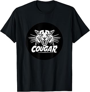Cool Cougar Roar for a Wild Journey and Cool Look T-Shirt