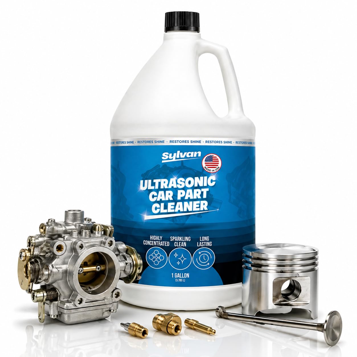 Ultrasonic Carburetor Cleaner Solution - 1 Gallon -1