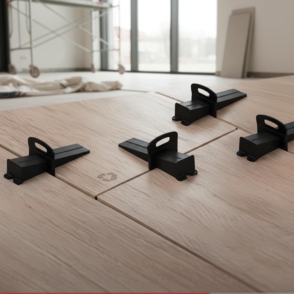 Mapei Sistema Livellante MapeLevel ProWDG, Cuneo e Distanziatori per Piastrelle, Riutilizzabile, per Pavimenti e Rivestimenti Ceramici (2 mm)