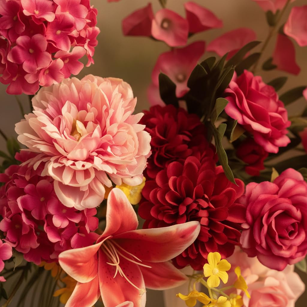 Bouquet di Fiori iali, Fiore finto D131