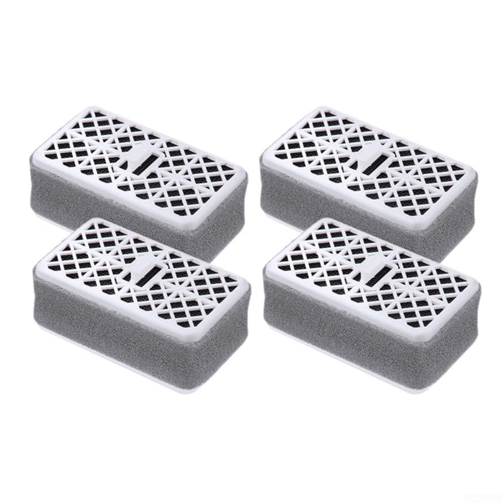 WC-Luftreiniger-Filter, 60 x 35 x 24 mm, 4 Stück, desodorierender Kohlefilter für Toto Luftreiniger, Filterelement, WC-Flter Küche (4 Stück)