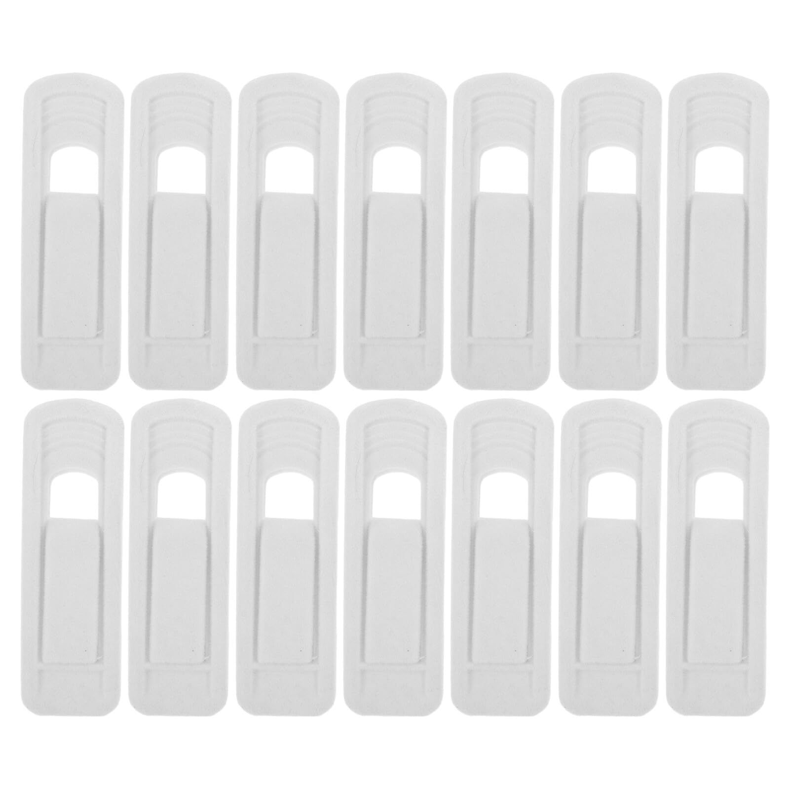 Homoyoyo 50 Pezzi Mollette in Plastica per Vestiti Antiscivolo in Velluto 50 Pezzi, Clip Robuste per Tessuti Delicati, Fermagli per Magliette e Abiti, per Asciugatura in Casa, Viaggio e