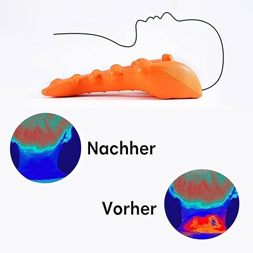 Miniatura 2 de Masajeador de punto gatillo trapecio, estirador trapecio, liberación miofásica dolor de cuello y hombro, herramienta de liberación suboccipital,