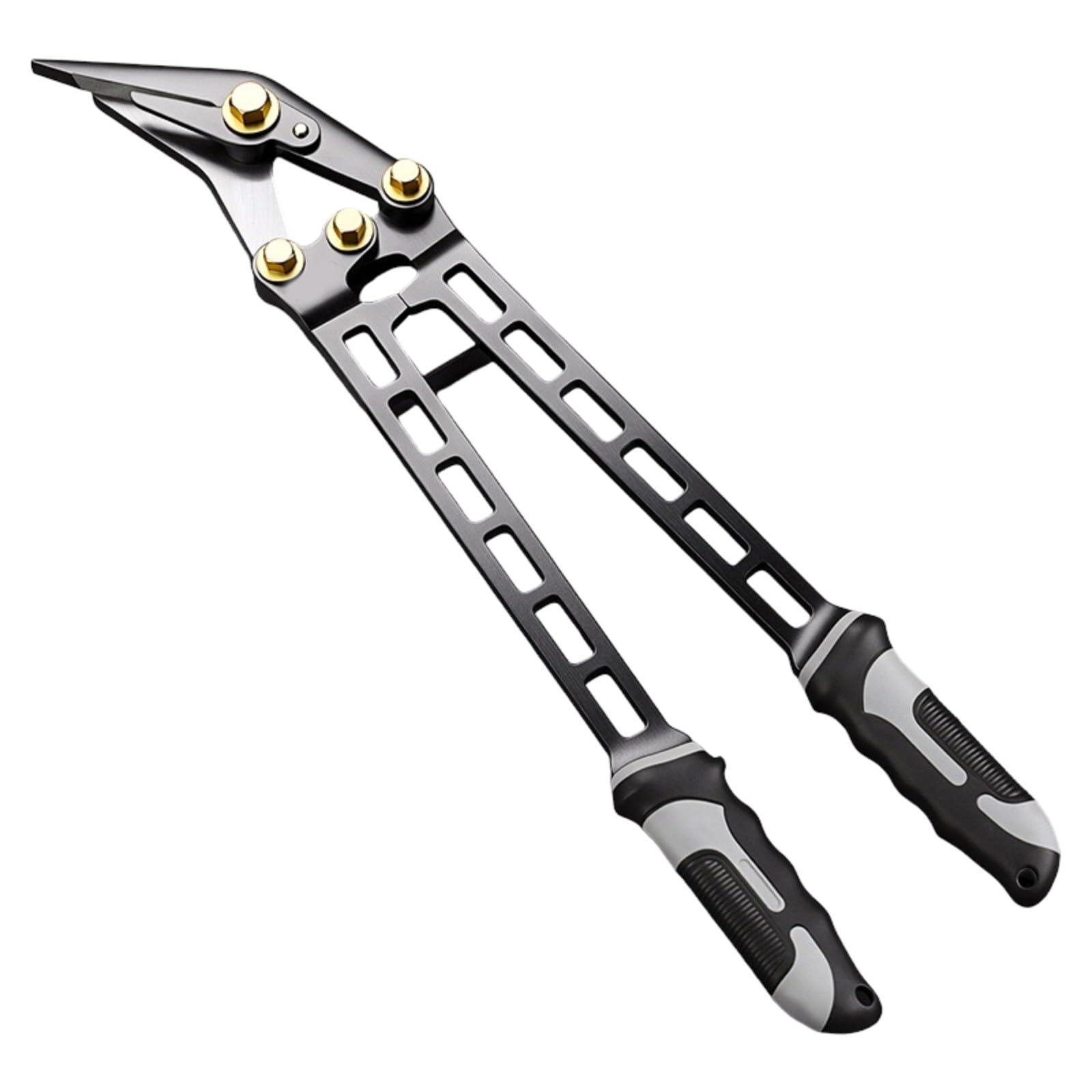 Metal Shears with Reinforced and Ergonomic Grip for Heavy Duty Industrial Applications Strong Steel Band Snips
