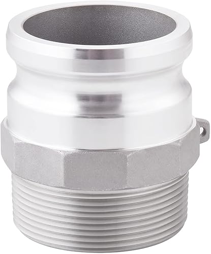 Accesorios de bloqueo de leva de aluminio tipo F, accesorio de manguera de leva y ranura, acoplador hembra de 4 pulgadas x manguera de 4 pulgadas de