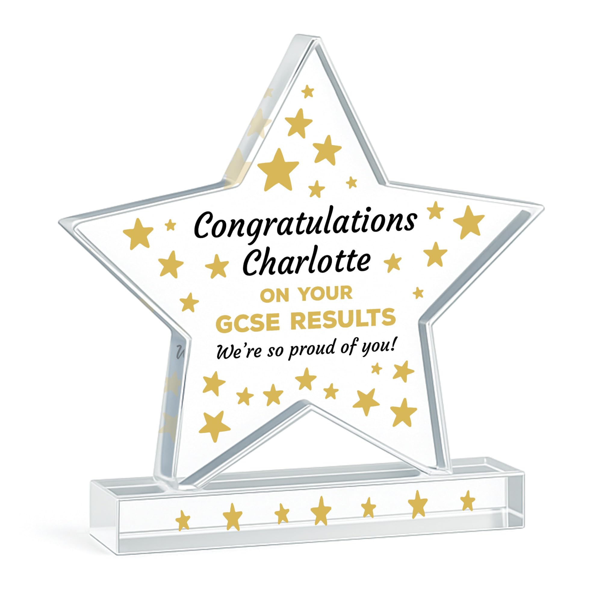 Red Ocean Personalised Congratulations On Your GCSE Results Well Done Exam Results Day Customised Gift For Son Daughter Grandson Granddaughter