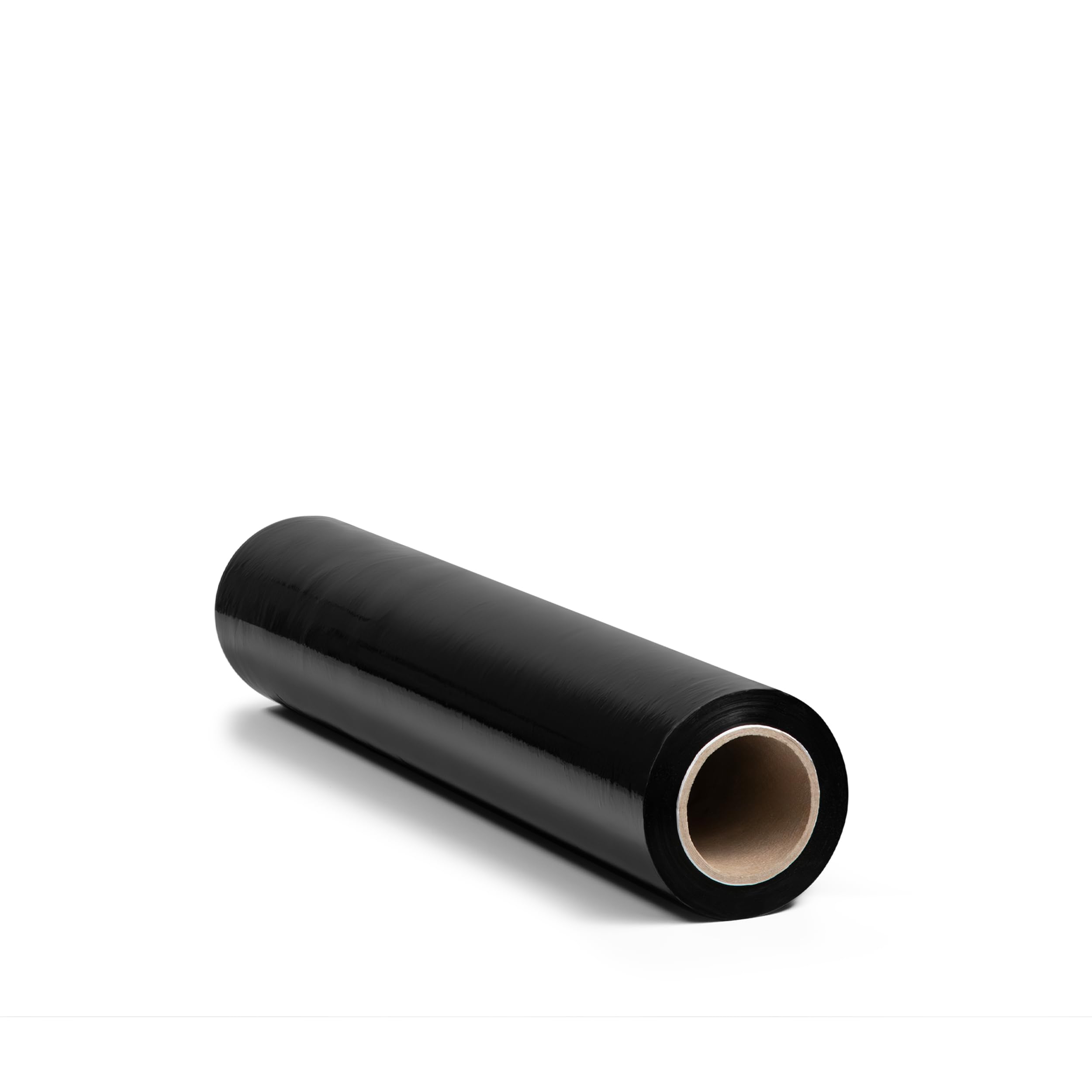 RAGO® Película de estiramiento negro 130 m 7,5 × 7,5 × 40 cm Película estirable Polietileno (PE) Película negra embalaje I rollo embalaje paquete paquete 130 m