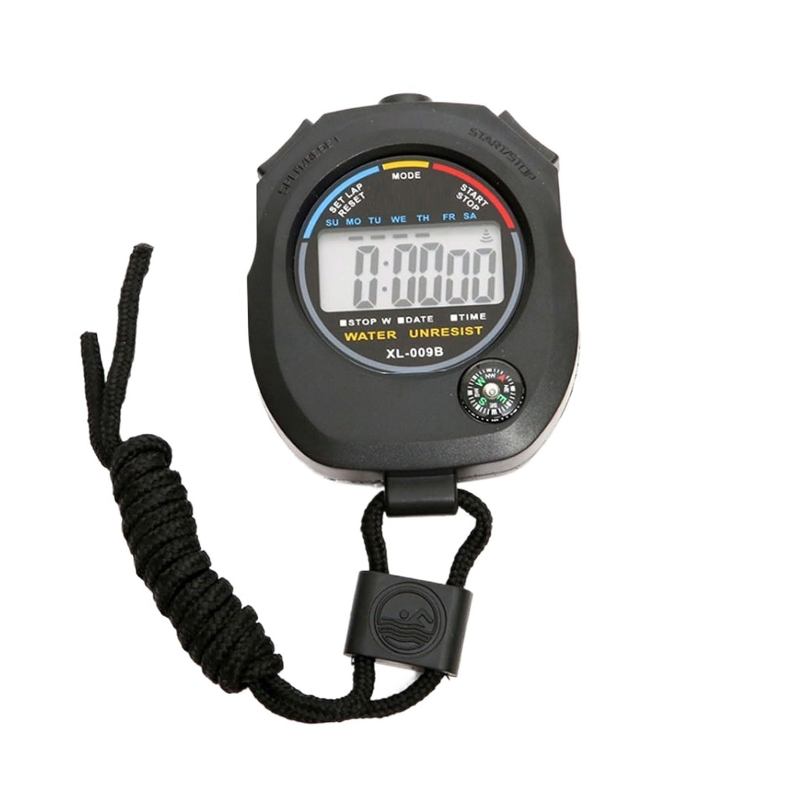 cronometro, Cronometro digitale impermeabile con allarme da polso AM PM 24H