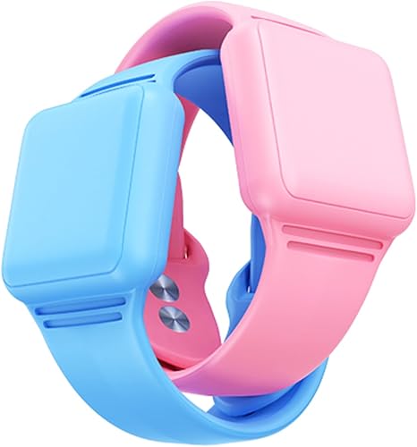 Paquete de 2 pulseras AirTag para niños, soporte impermeable para AirTag para niños con silicona suave, cobertura completa, accesorios para Airtag