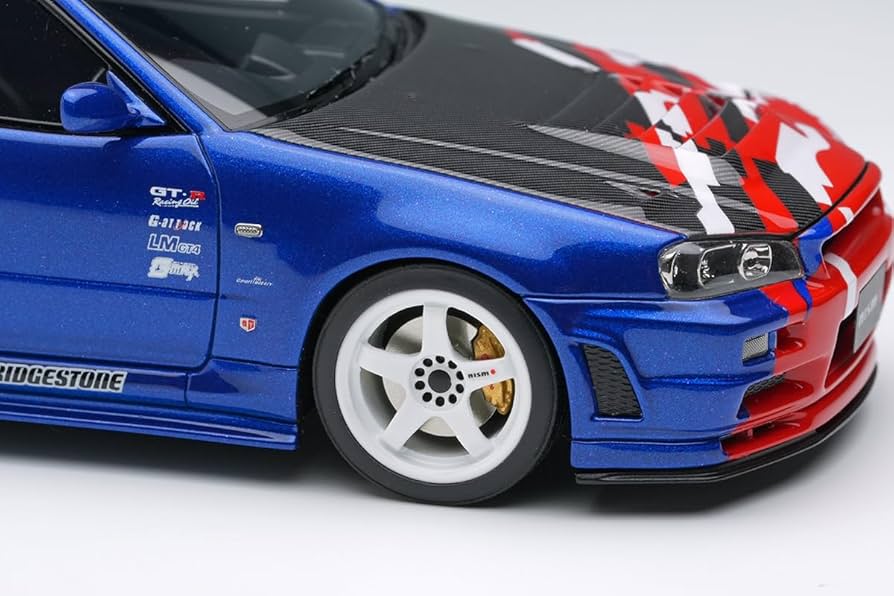 Amazon | メイクアップ EIDOLON 1/43 日産 スカイライン GT-R (BNR34