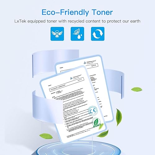 Miniatura 4 de LxTek Cartucho de tóner de repuesto compatible para Dell E310 E310dw E514 E515 P7RMX PVTHG 593-BBKD compatible con impresoras Dell Wireless