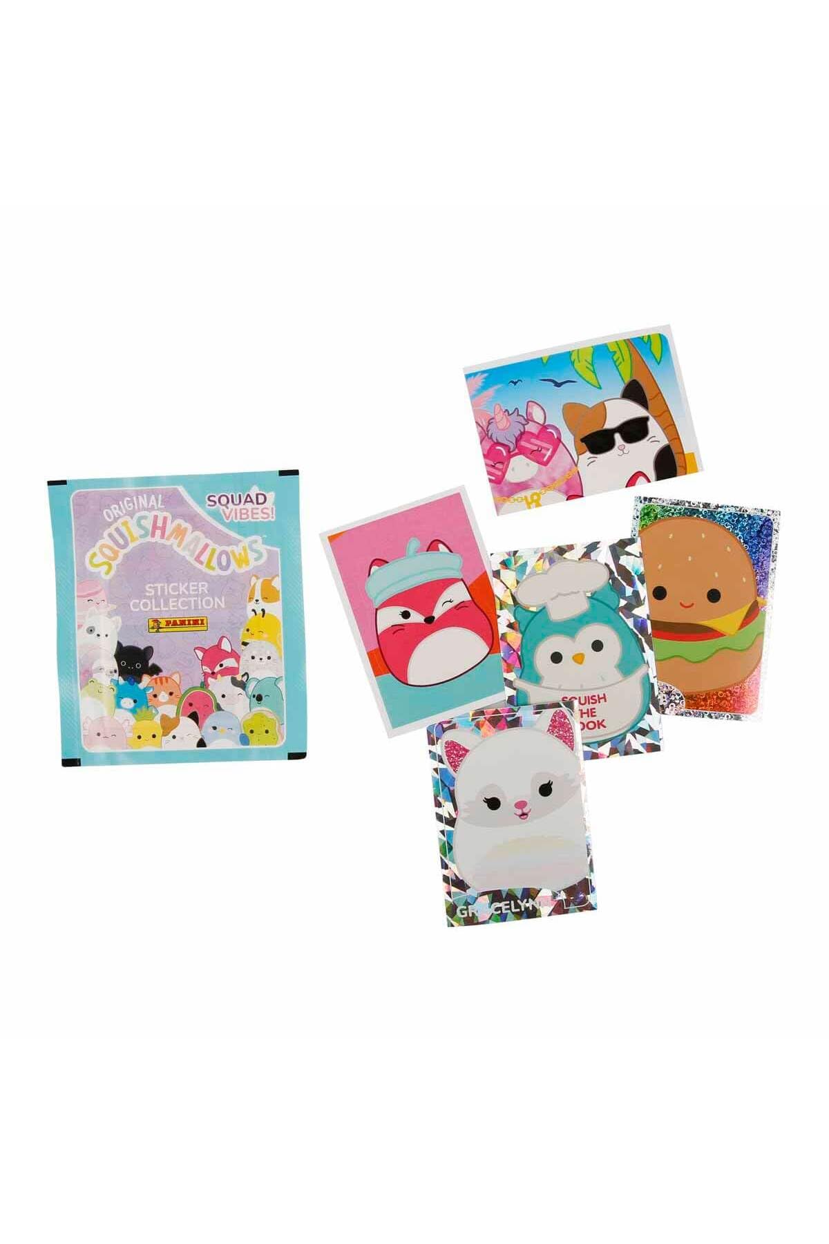 Panini Squishmallows Çıkartma Paketi 10 Paket Set kbestsqmalokjjj