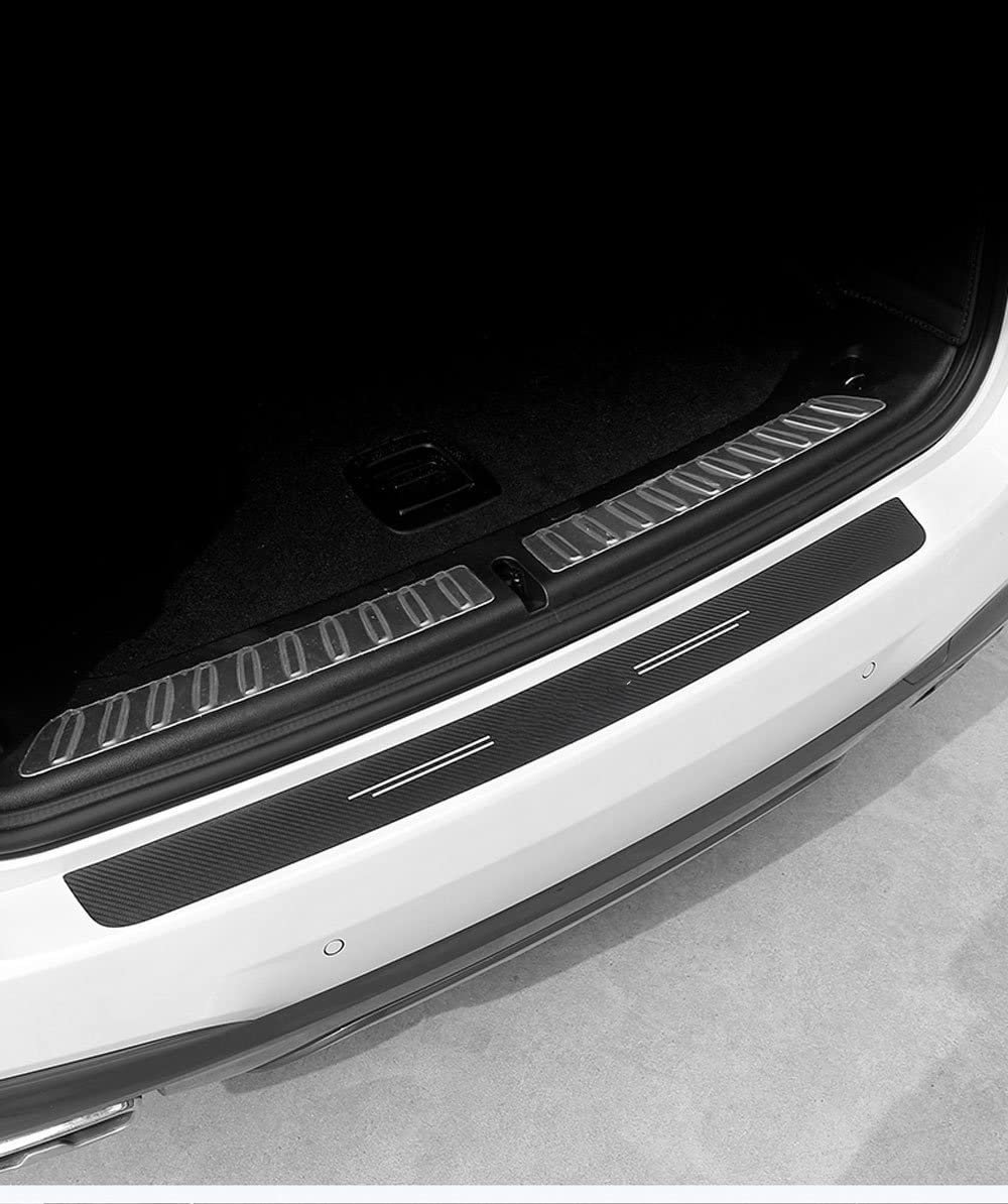 Pegatinas De Pedal De Fibra De Carbono para Maletero Trasero De Coche, Antiarañazos, Estilo para Seat para Arona