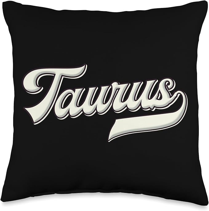 Taurus Astrology Zodiac Sign Taurus Horoscope Taurus Throw Pillow