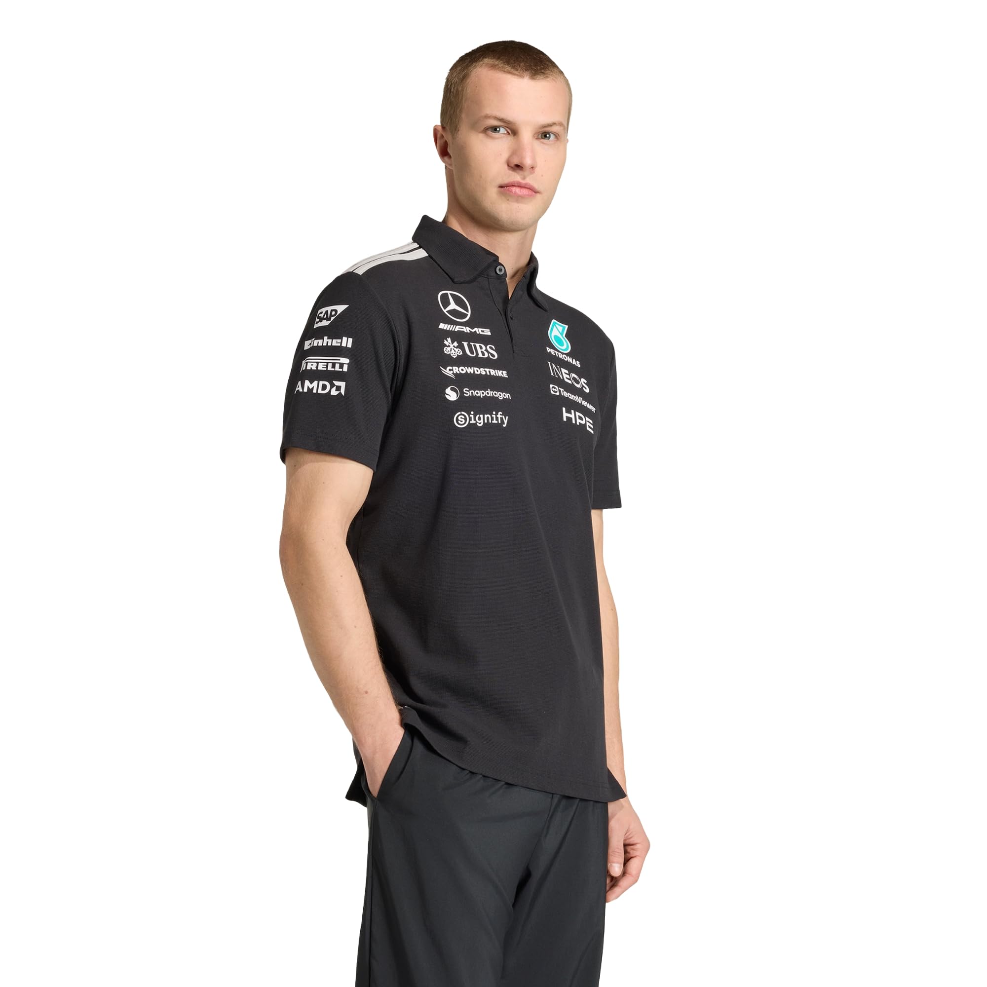 adidas Men's Polo INGENIERÍA Mercedes - AMG Petronas Formula 1 Team