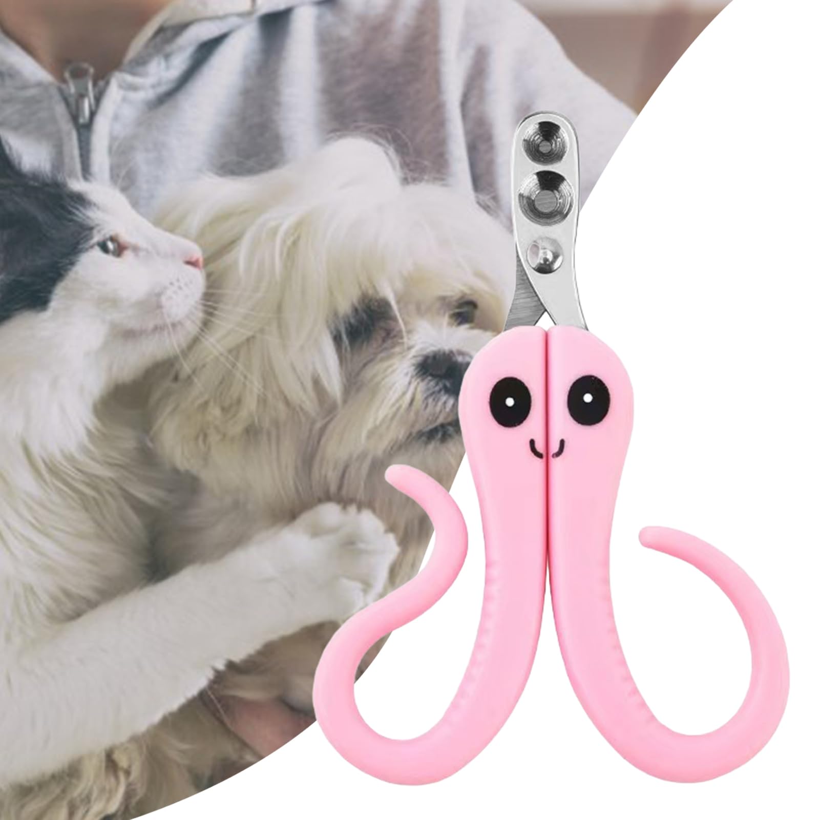 COUPE-GRIFFES POUR ANIMAUX CHIENS ET CHATS 2en1 CISEAUX PINCE + LIME