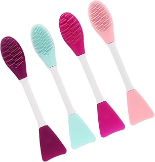 4 unids cepillo portátil para mascarilla faci...
