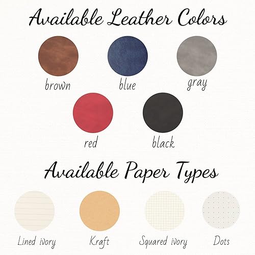 Miniatura 7 de Libro de recetas de cuero hecho a mano, cuaderno personalizado con nombre grabado, libros de cocina familiares personalizados, aniversario,