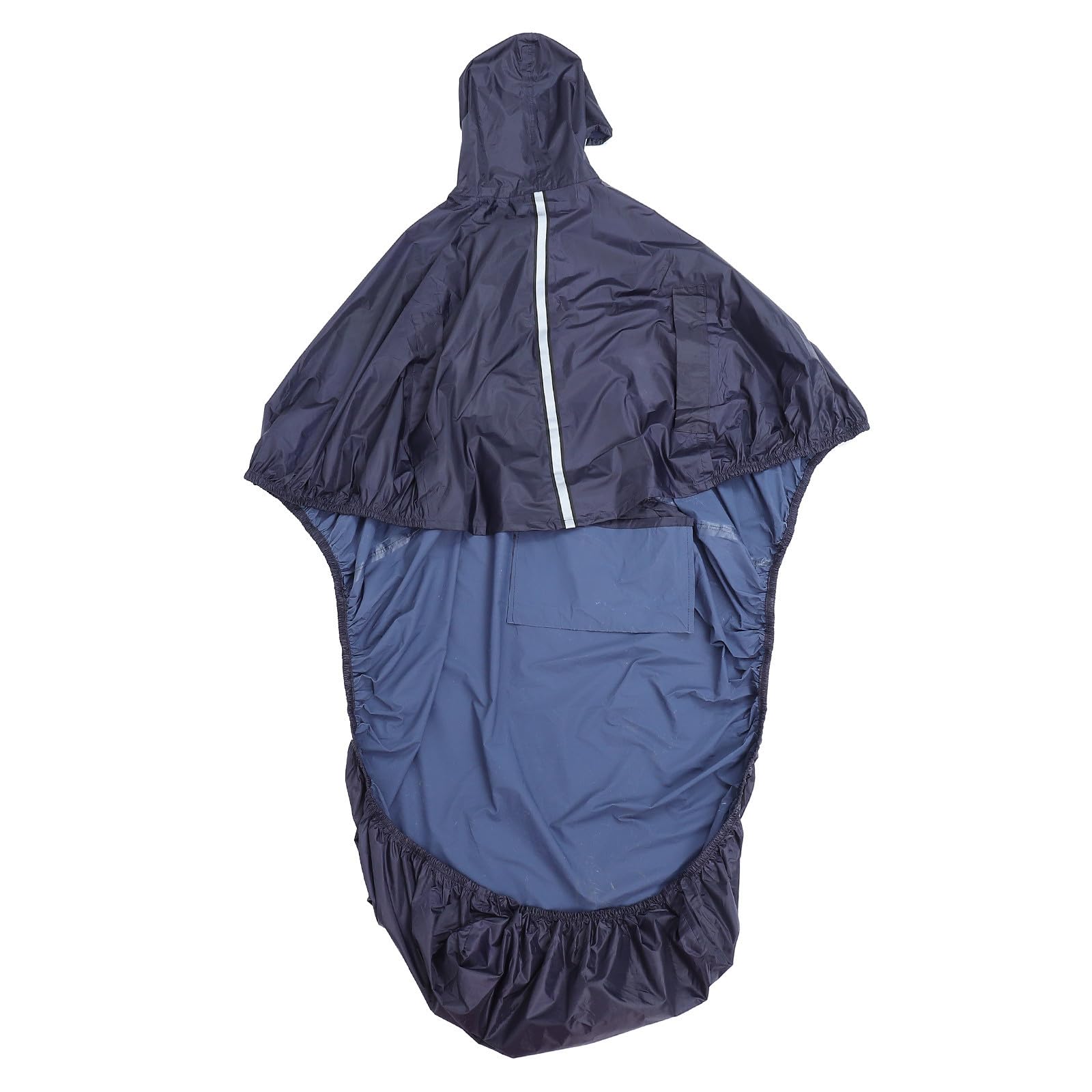 PACKOVE Poncho Pvc et Fauteuil Roulant Imperméable pour Adulte Capuche, Léger et Portable en Polyester Taffetas Aîné Pêche et Usage Extérieur