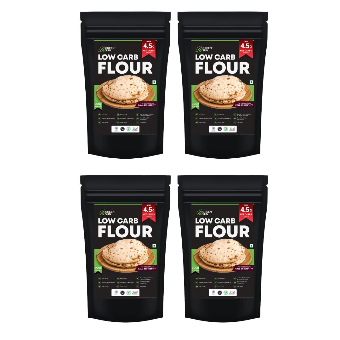 See full amazon price history chart for Green Sun Low Carb Flour 900g |Pack of 4 | Only 4.5 grams Net Carbs Per Roti | Tasty & Easy to Make | Keto Friendly | Healthy Atta| High Fiber | High Protein Green Sun Low Carb Flour 900g |Pack of 4 | Only 4.5 grams Net Carbs Per Roti | Tasty & Easy to Make | Keto Friendly | Healthy Atta| High Fiber | High Protein (B09JNV2C36) Amazon Price History, Amazon Price Tracker