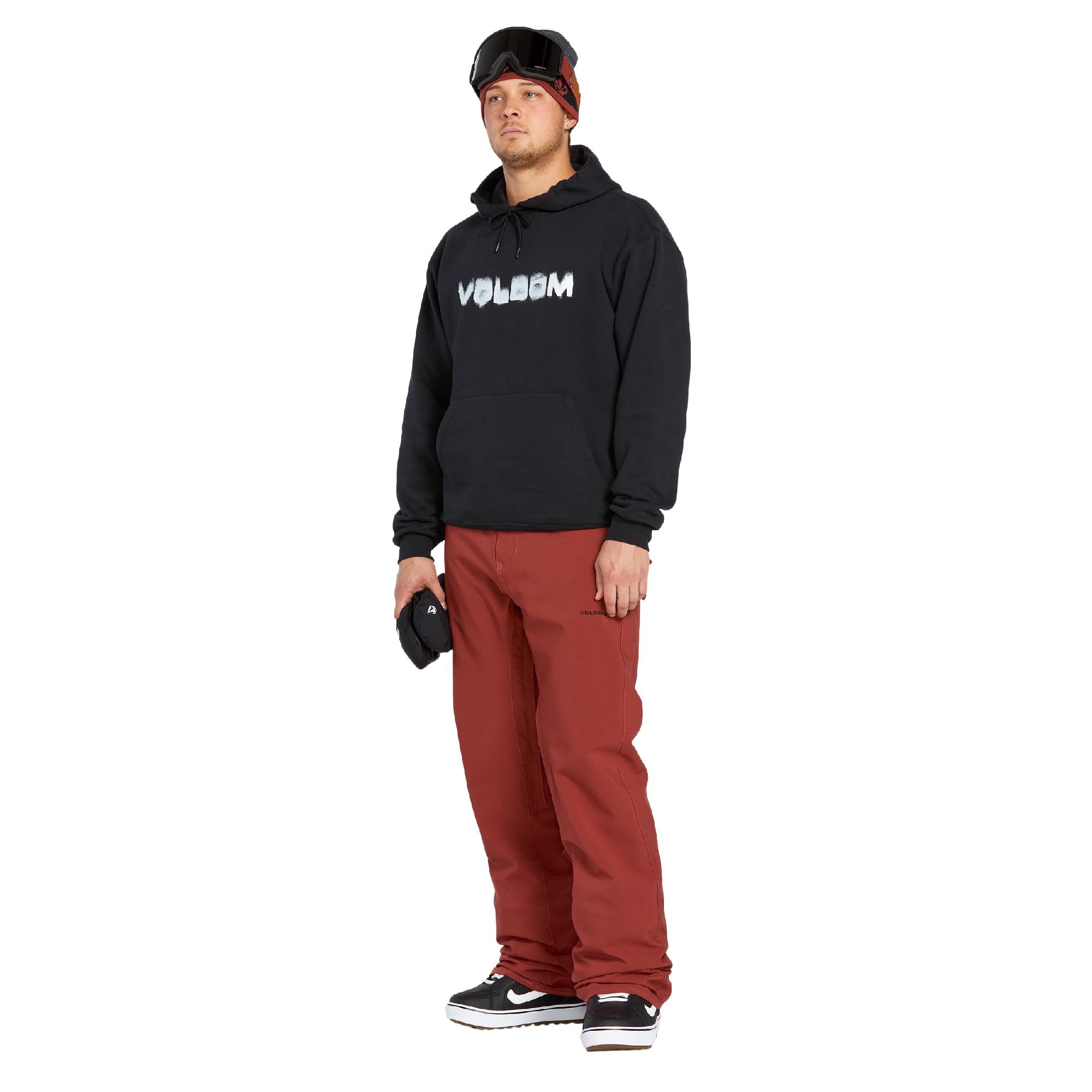 Volcom Essential Hooded Snowboard Riding Fleece Hoodie Sudadera con Capucha Hombre