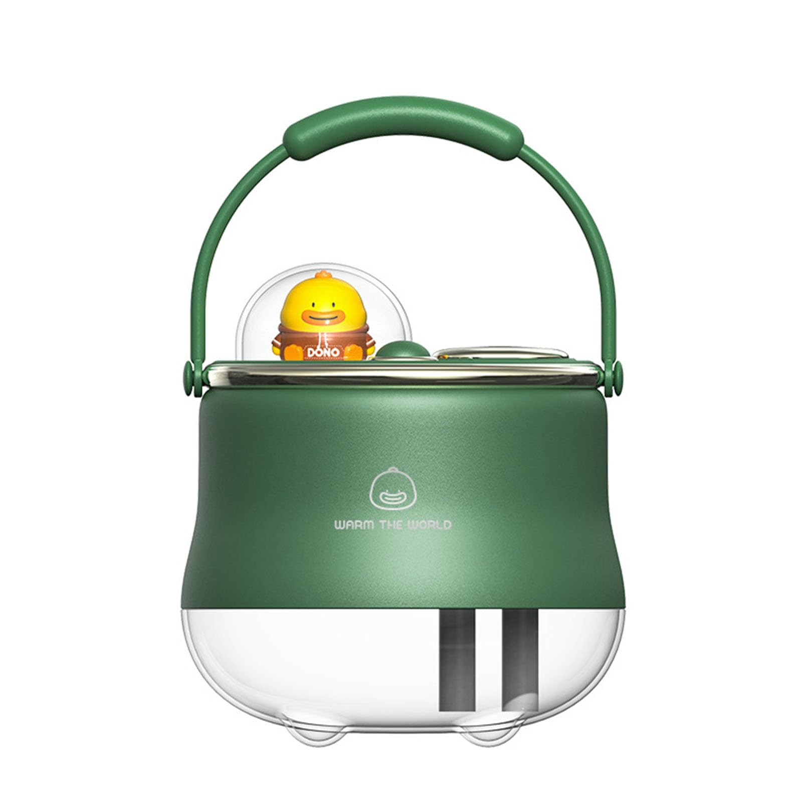 Amazon | Bontand ダブルノズル 加湿器 卓上 アヒル 大容量 400mL USB 