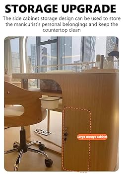 Amazon | KK-GNL(壳店) デラックスマニキュアテーブル、ネイル