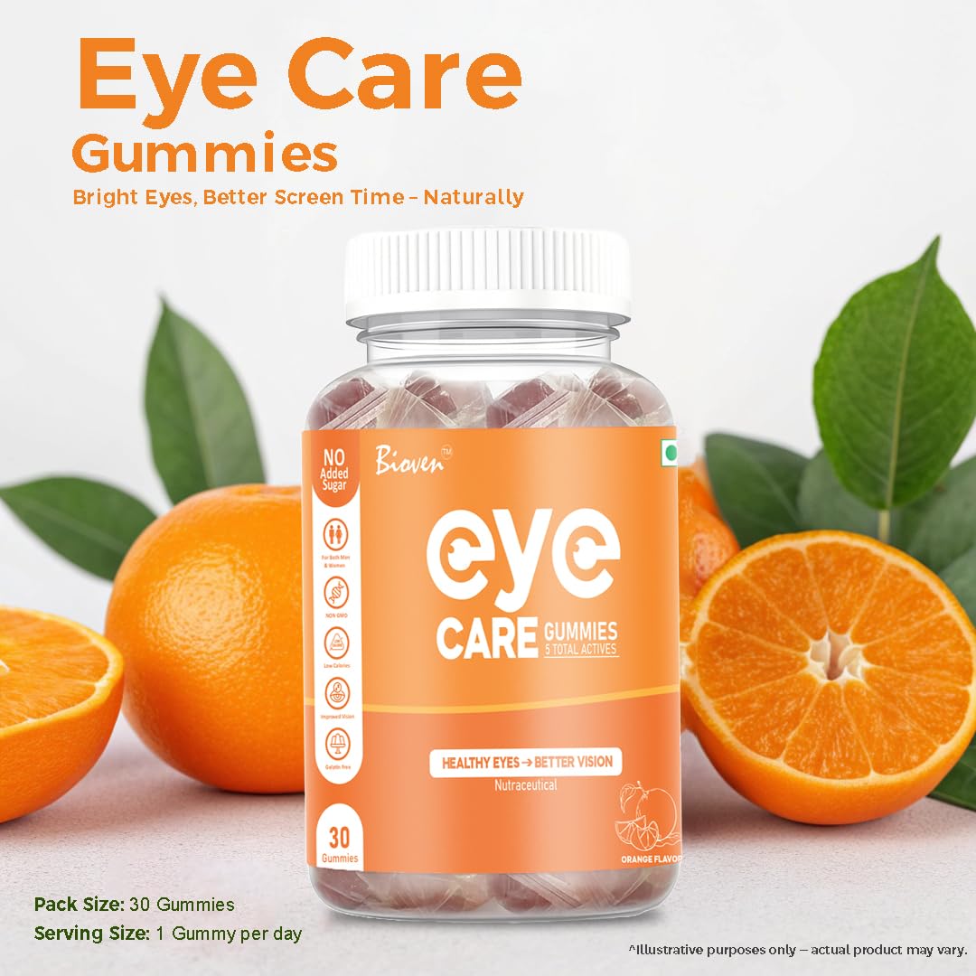 Biovencer Eye Care Gummies 30 | Lutein & Zeaxanthin for Eye Health Support | Daily Vision Nutrition for Adults 3