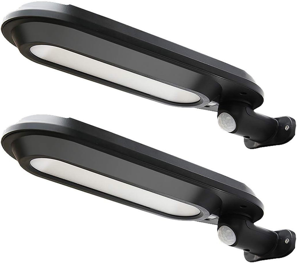 ivSunTEK Solar Motion Sensor Gutter Lights Waterproof, Wireless, 18