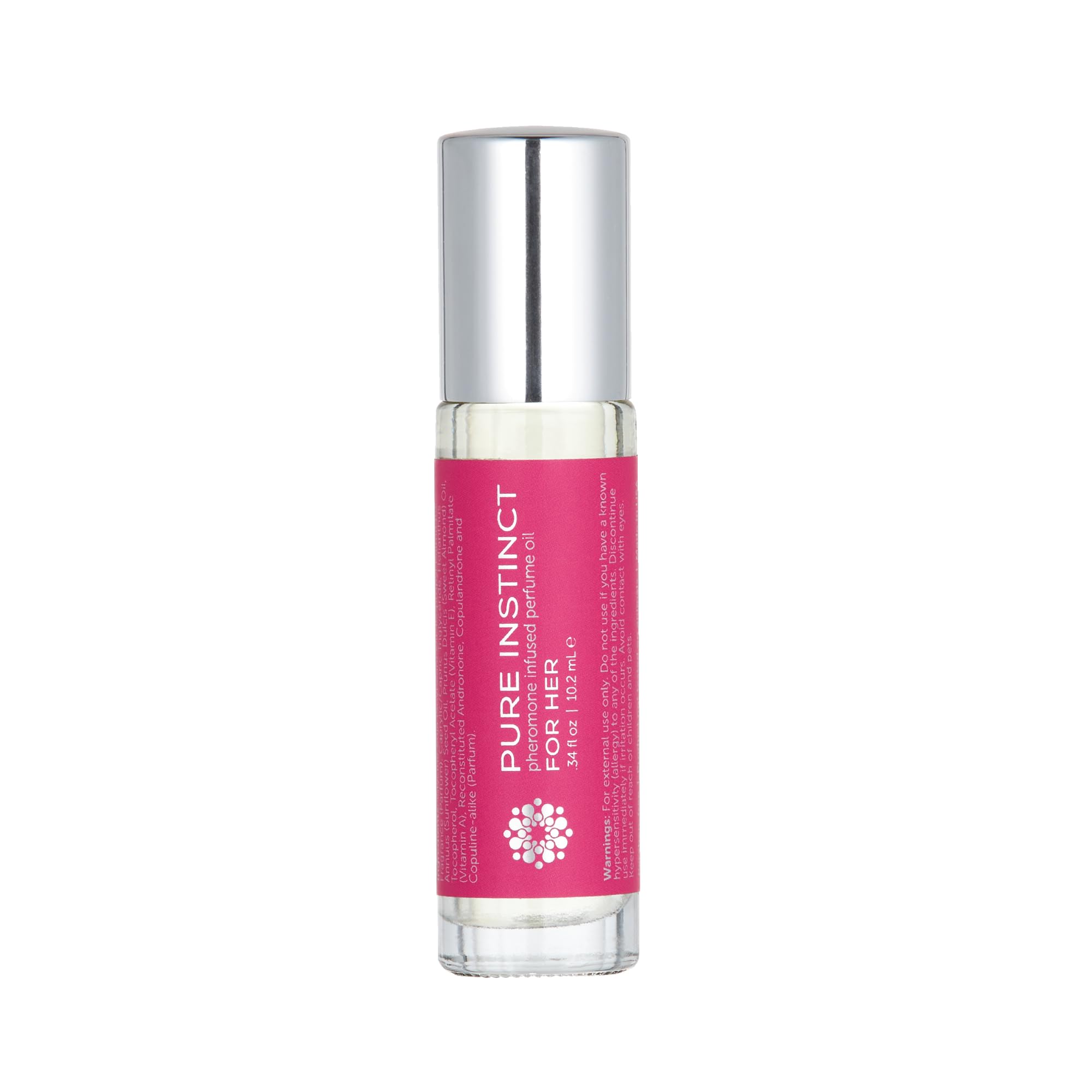 Pure Instinct Feromonowy olejek perfumowany dla niej - kulka 10,2 ml | 0,34 Fl. Oz