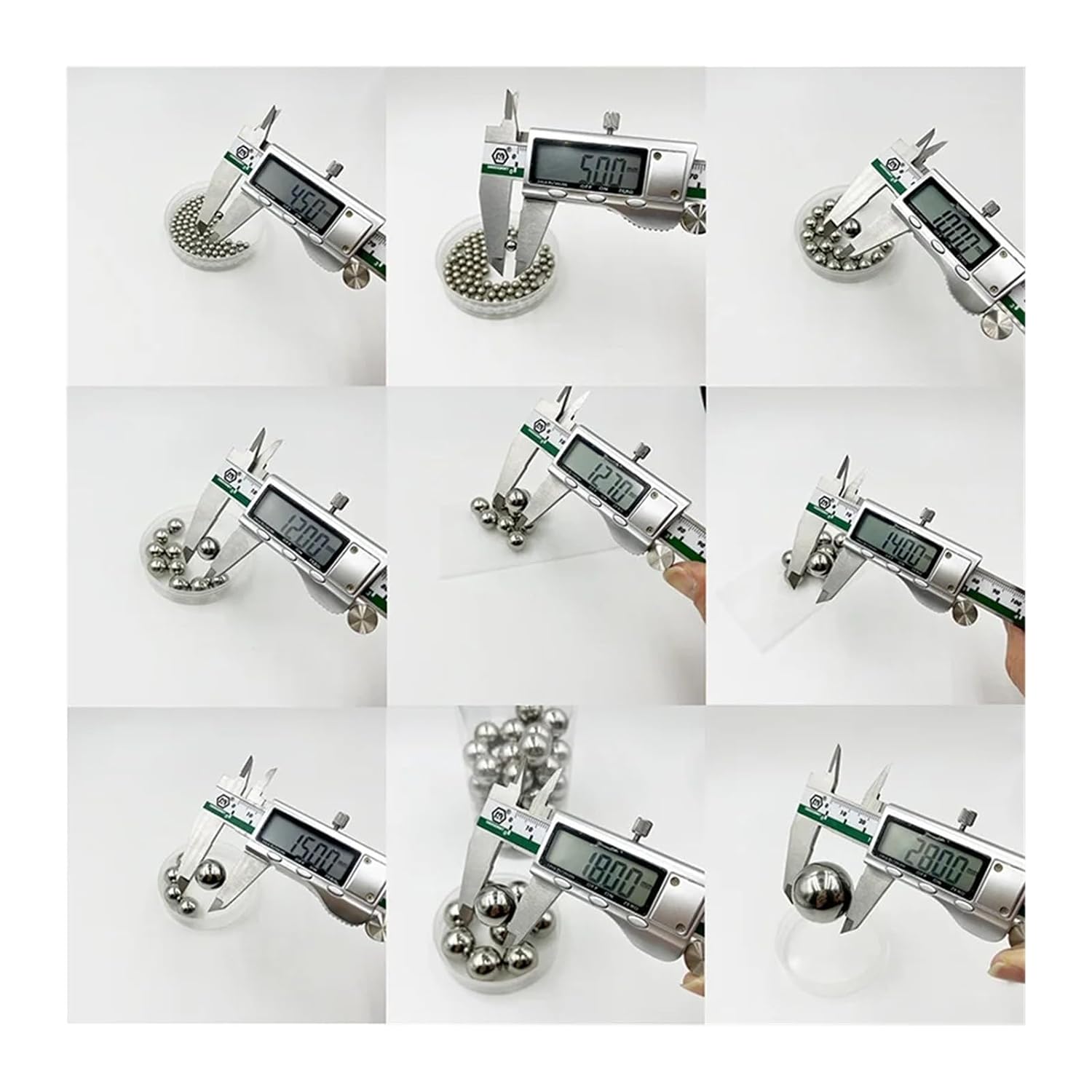 304 Stainless Steel Ball Bearing Ball Small Smooth Solid Bead Ball Round Bead 2mm-12mm Bike Scooter(M3-M12)