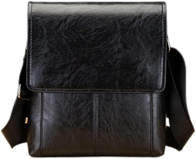 Men's Crossbody Bag Men Black Shoulder Bags Zippers Handbags Large Capacity Pu Leather Bag For Male Messenger Tote Bags