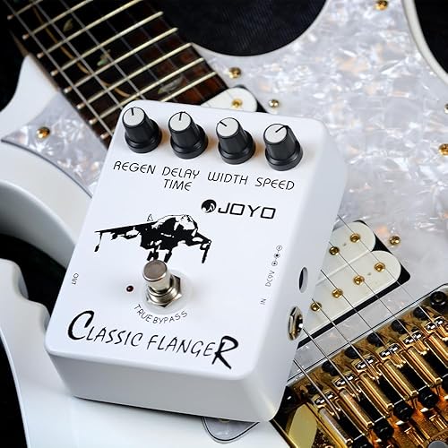 Miniatura 64 de JOYO Pedal de distorsión de alta ganancia de AC/DC Crunch a Heavy Metal con ecualizador de rango completo para efecto de guitarra eléctrica - Bypass