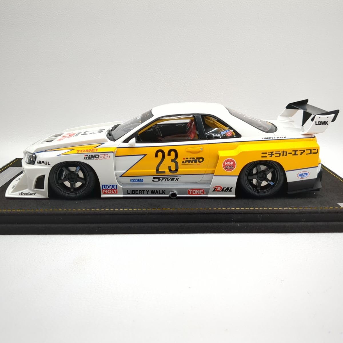 Amazon.co.jp: INNO Models LB-ER34 NISSAN SKYLINE LBWK R34 SUPER