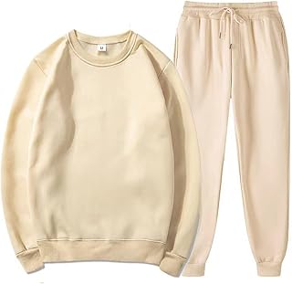 DDDHL Gravata masculina com calça moletom com capuz plus lazer inverno lã com capuz pelúcia mulheres ternos suéteres e calças suéter O, Cáqui, XXG