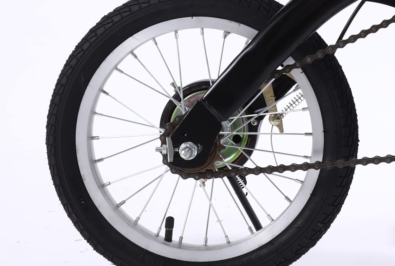 Bicicleta Plegable 14/16 Pulgadas, Marco Acero Carbono Delantero Y Trasero Bicicleta para Adultos Velocidad Variable Bicicleta Plegable Súper Ligera para Estudiantes C,16inch