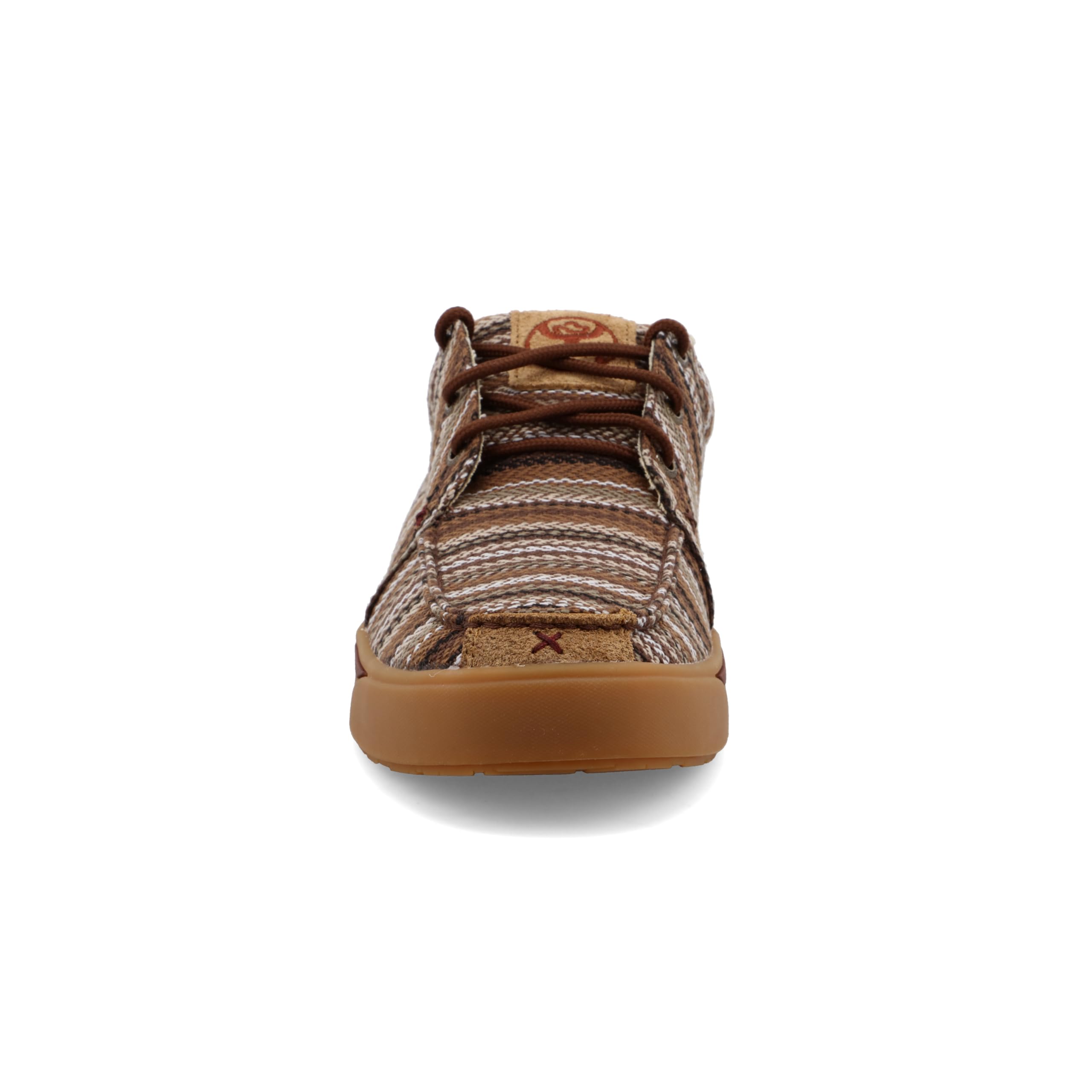 Twisted X Męskie buty Hooey Lopers - stylowe sznurowane buty Hooey Loper na co dzień z mocnymi palcami wykonane z trwałych i trwałych materiałów, Brązowy i wielokolorowy, 44 EU