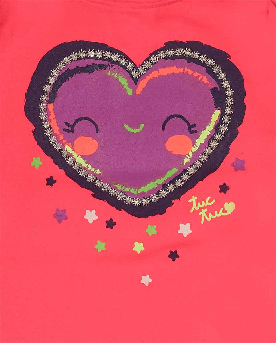 Tuc Tuc Camiseta Punto de niña Color Violeta colección Robot Maker