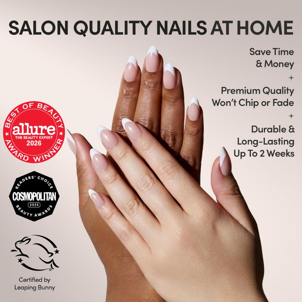 Glamnetic Press On Nails - Almond Glossy -2