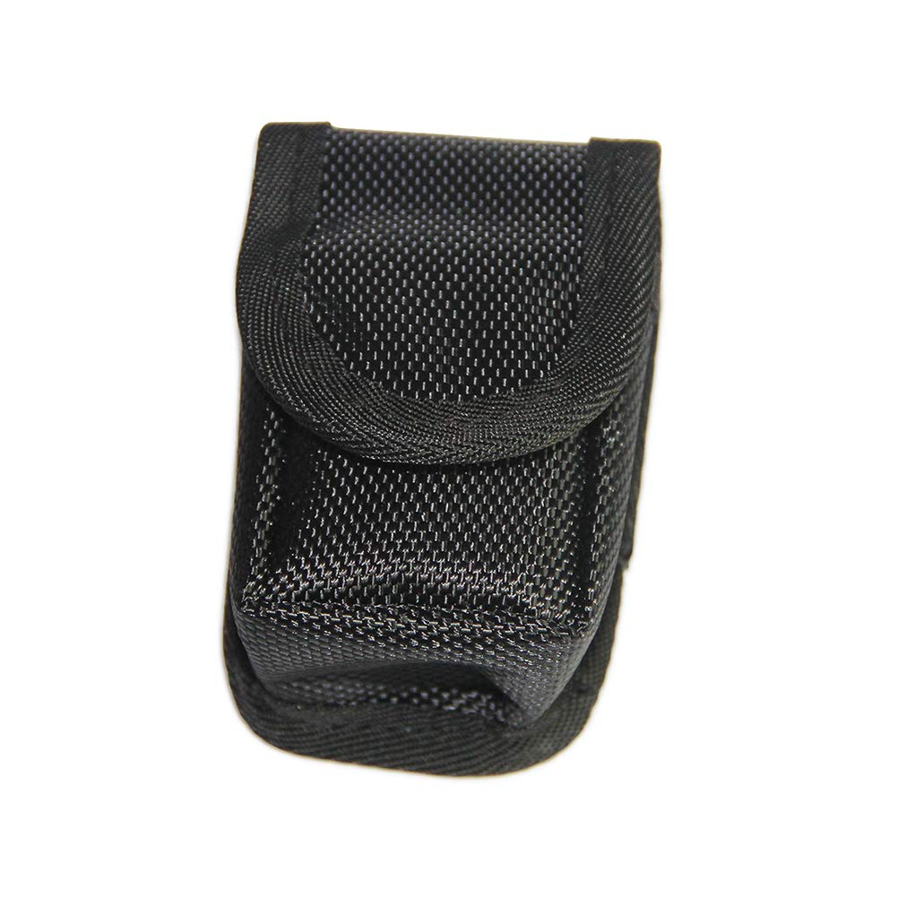 SENECESLI Estuche para Oxímetro de Pulso, Bolsa Protectora de Nailon Duradera para Oxímetro de Dedo, Estuche Portátil con Cierre de Cremallera y Ajuste Universal (BLACK)
