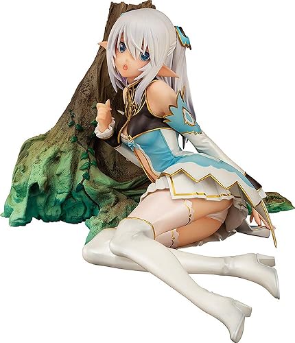 Aquamarine Arco de hoja de Shining Ex: Altina, princesa elfa del bosque de plata Figura de PVC a escala 1: 7