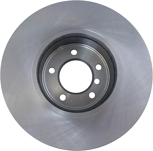 Miniatura 5 de TRQ Kit de pastillas de freno delanteras y traseras y rotor, kit químico de freno, pastillas de freno de cerámica compatible con BMW 525xi 2007 2010