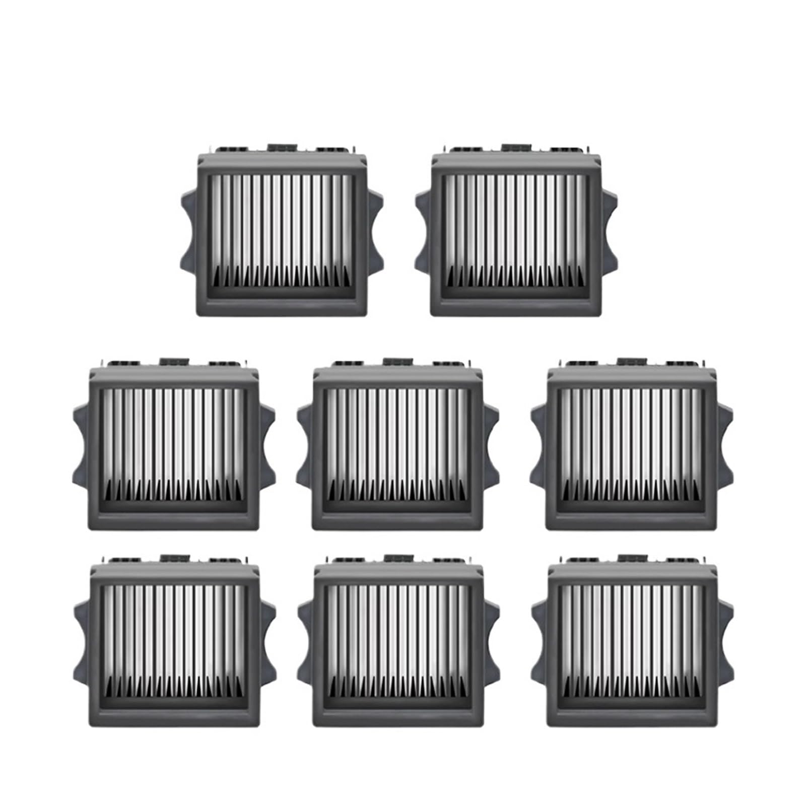 LTDXLNBWQ Compatible With Tineco Floor One Switch S6Stretch S6 Parts Wet Dry Vacuum Cleaner Consumable Roller Brush HEPA Filter Accessories(8pcs)