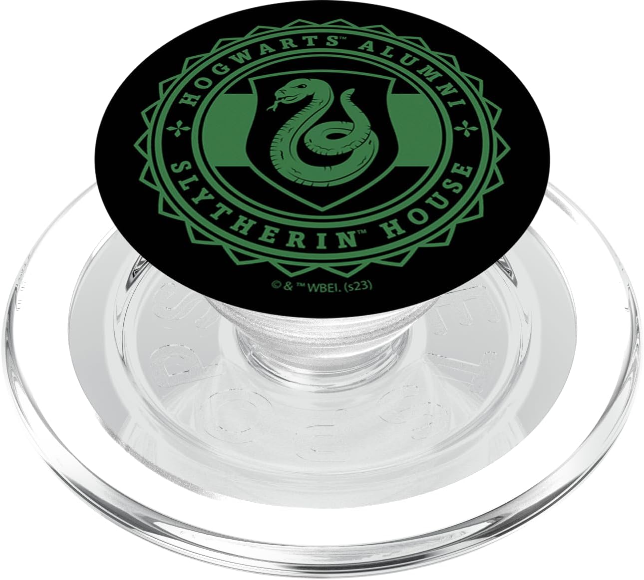 Harry Potter Hogwarts Alumni Slytherin House Stamp PopSockets PopWallet for MagSafe